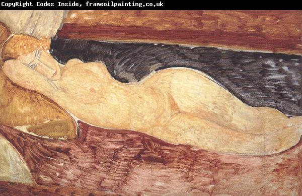Amedeo Modigliani Reclining Nude (mk39)